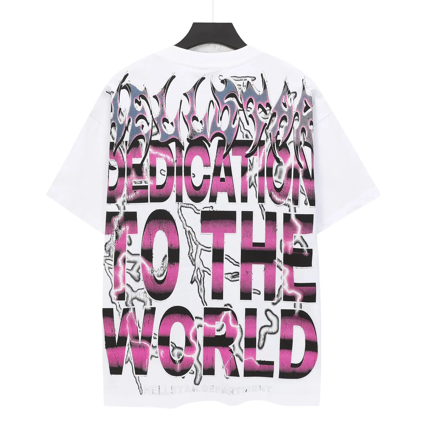 786##White/Black ｜ In Stock Hellstar 、 T （fabric):32 240 Sizes（size）：S-M- L- X L （colour）：Black、White